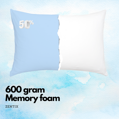 800 Gram Memory Foam Vulling